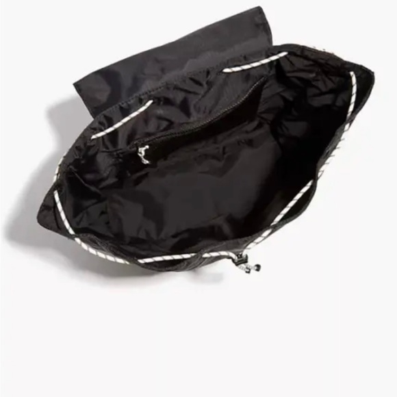 Madewell The MWL (Re)Sourced Ripstop Nylon Backpack NWT Black - Picture 3 of 13